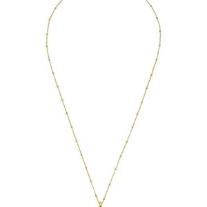 Purelei Sun Kette Damen – Halskette Damen aus langlebigem Edelstahl – Wasserfeste Kette mit Anhänger – 50-55 cm Länge verstellbar – Halskette für deinen individuellen Look Gold