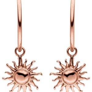 Purelei Sun Ohrringe – Damenohrringe aus langlebigem Edelstahl – Wasserfeste Ohrringe Damen – Modeschmuck für deinen individuellen Look Roségold