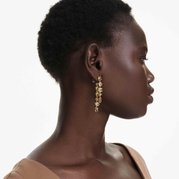 Swarovski Gema Gold Kollektion Gema Tropfenohrringe