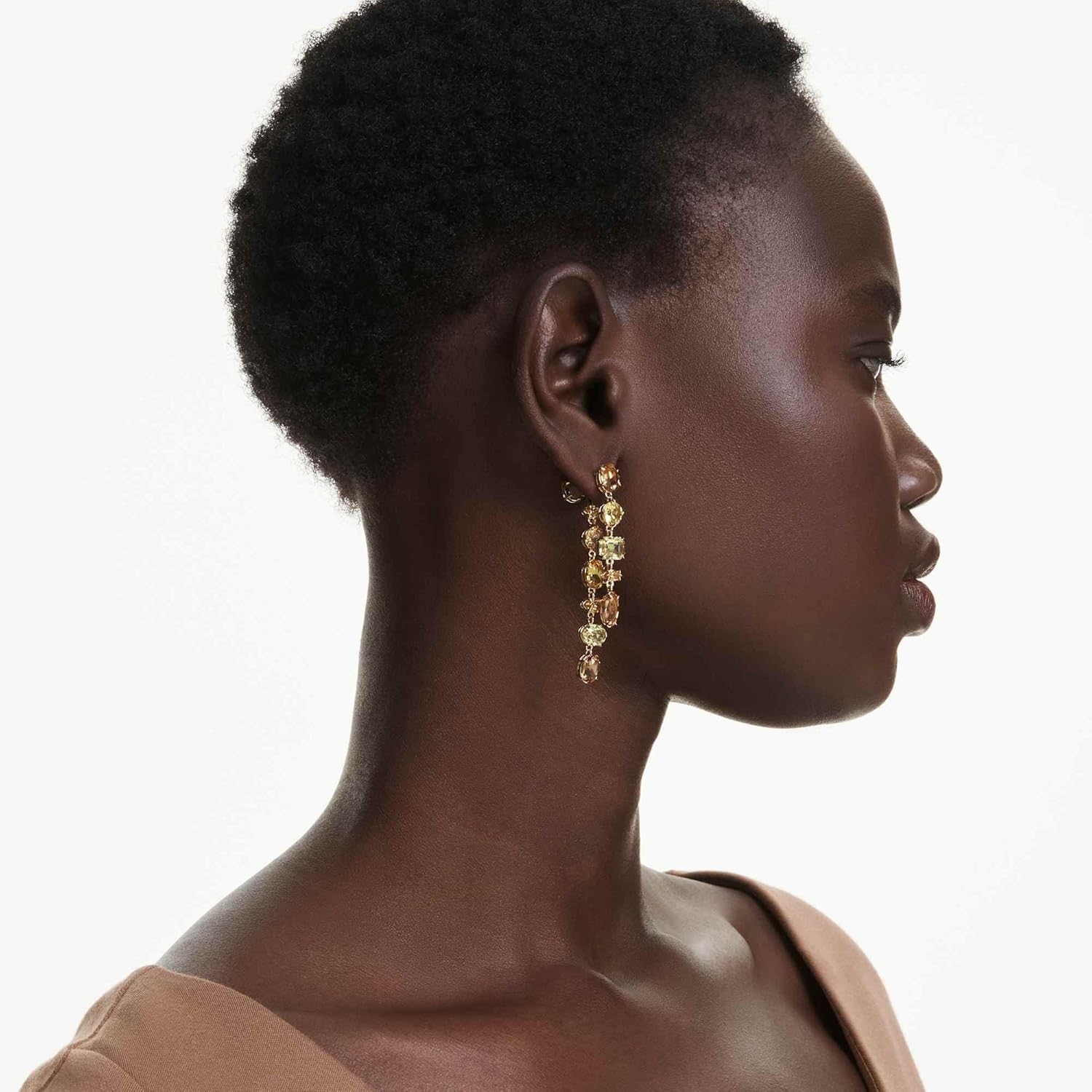 Swarovski Gema Gold Kollektion Gema Tropfenohrringe