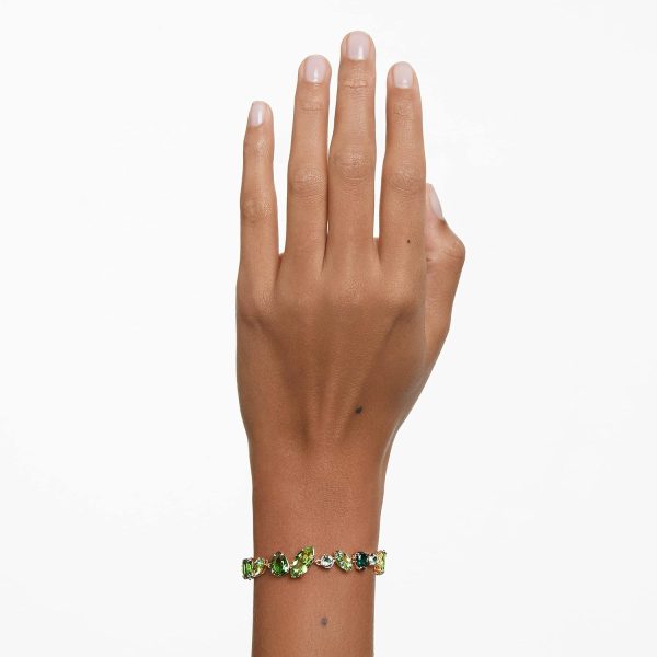 SWAROVSKI Gema Armband-Kollektion, One Size, Messing-Kristall, ohne Edelstein