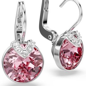 Swarovski Bella Kollektion Tropfenohrringe Rhodiniert Rosa