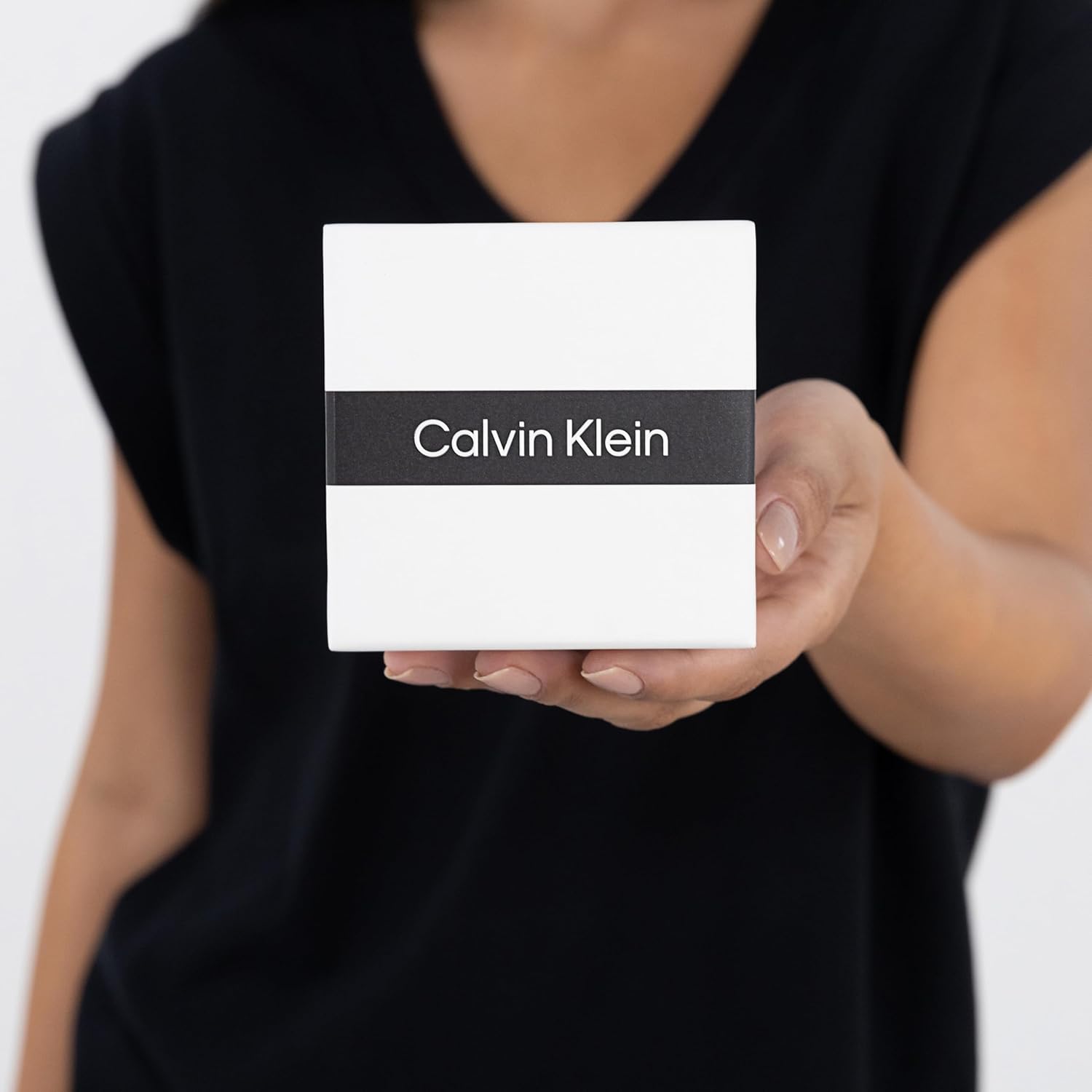 Calvin Klein Analog Quarzuhr für Damen Kollektion CK Pulse mit Edelstahl-Mesh-Gliederarmband Silver