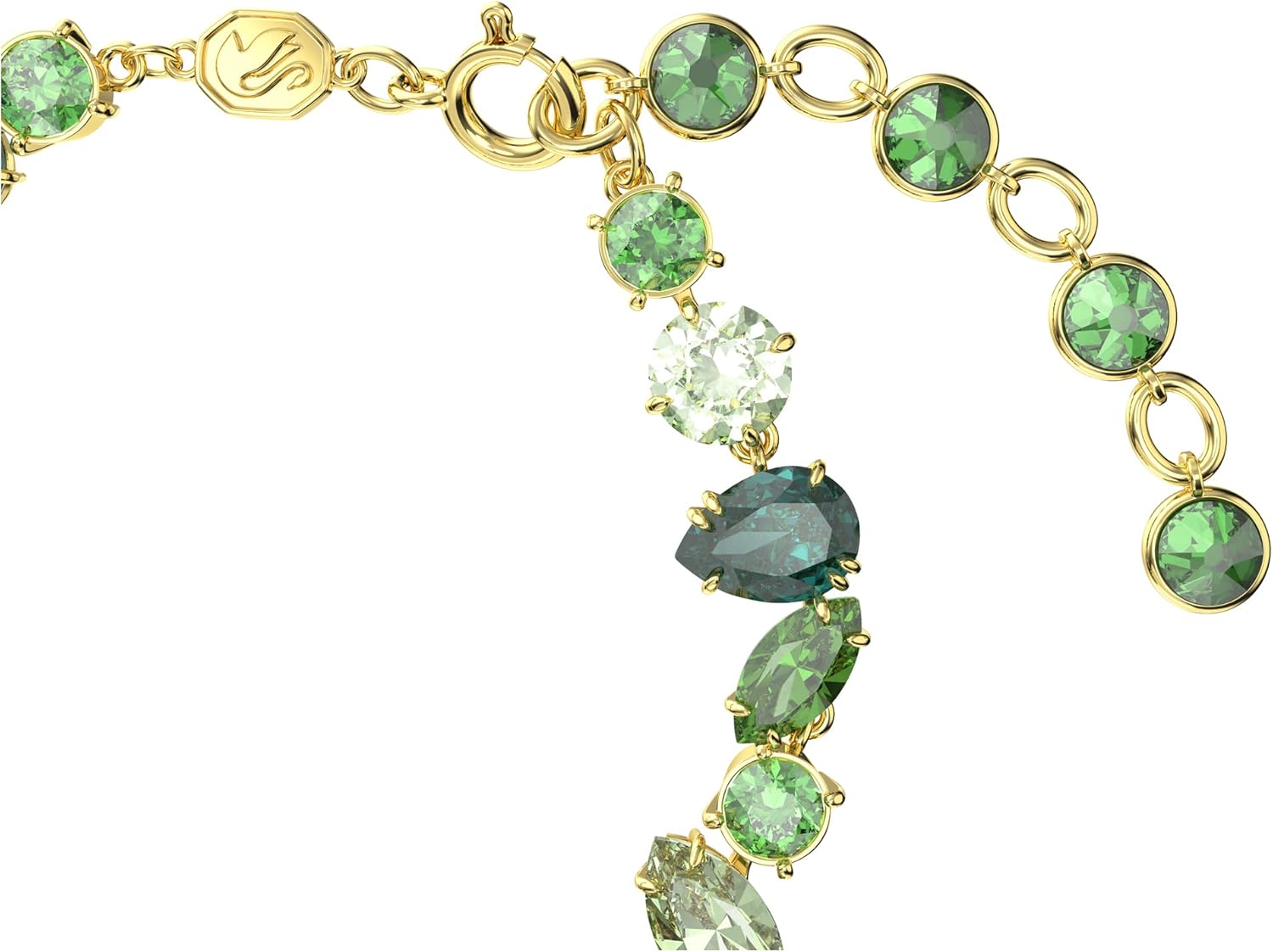 SWAROVSKI Gema Armband-Kollektion, One Size, Messing-Kristall, ohne Edelstein