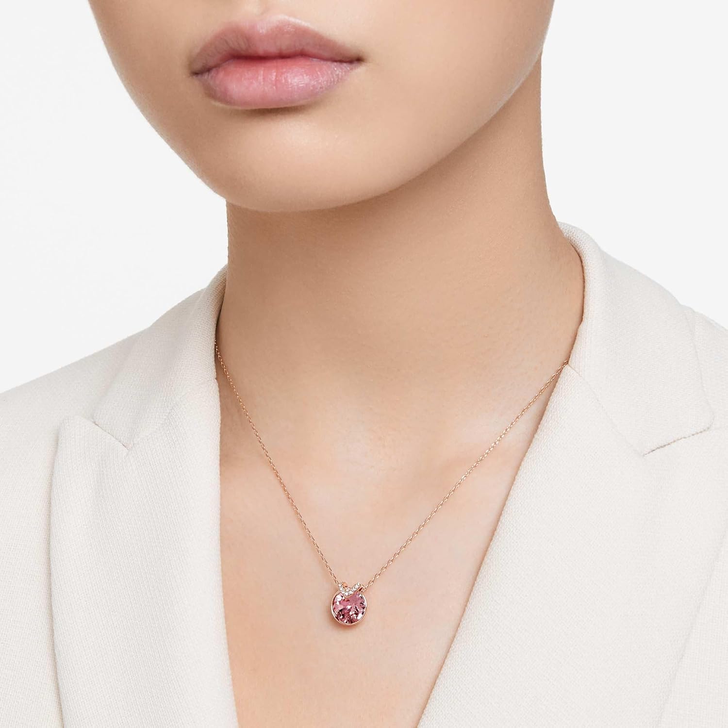 Swarovski Bella Kollektion Anhänger Bella V Anhänger Rhodiniert Blau