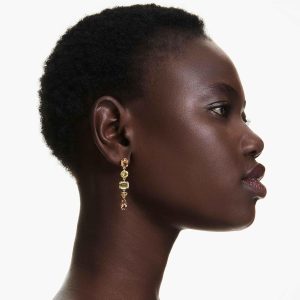 Swarovski Gema Gold Kollektion Gema Tropfenohrringe