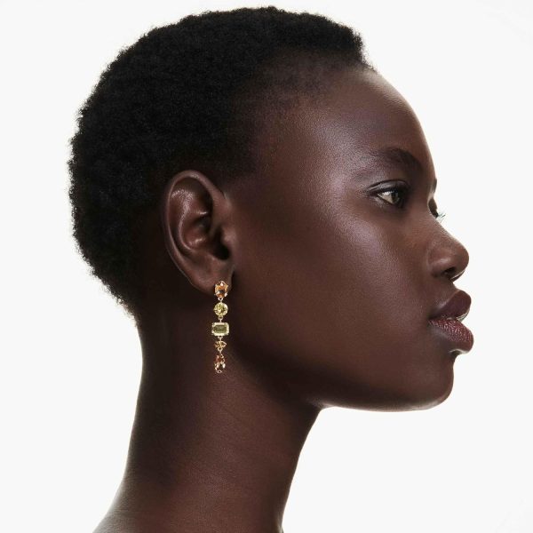 Swarovski Gema Gold Kollektion Gema Tropfenohrringe