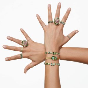 SWAROVSKI Gema Armband-Kollektion, One Size, Messing-Kristall, ohne Edelstein