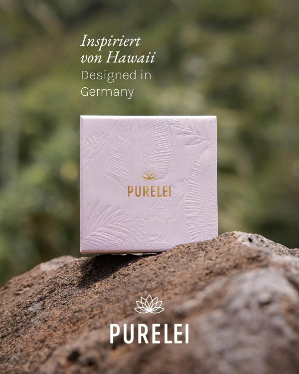 Purelei Sun Kette Damen – Halskette Damen aus langlebigem Edelstahl – Wasserfeste Kette mit Anhänger – 50-55 cm Länge verstellbar – Halskette für deinen individuellen Look Gold