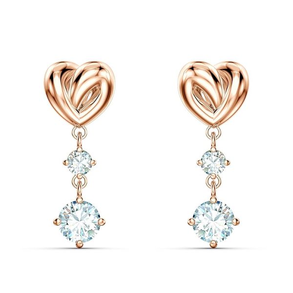Swarovski Lifelong Kollektion Lifelong Heart Tropfenohrringe