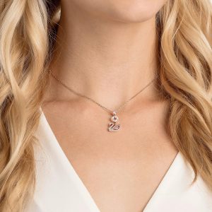 Swarovski Swan Kollektion Swan Anhänger Einheitsgröße