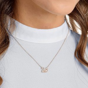 Swarovski Swan Kollektion Swan Halskette Einheitsgröße