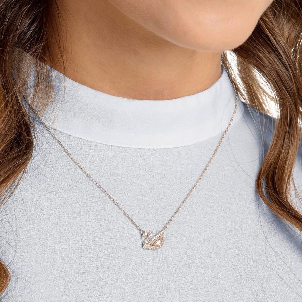 Swarovski Swan Kollektion Swan Halskette Einheitsgröße