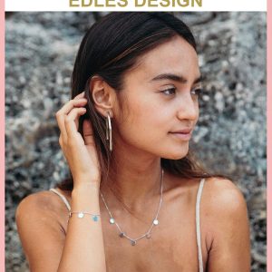 Purelei Malihini Coin Armband – Elegantes, verspieltes Damen Armband mit Plättchen – Edelstahl 18K vergoldet – Verstellbare Länge 16/17,5/19 cm – Hawaiianisch inspiriert & wasserfest Roségold