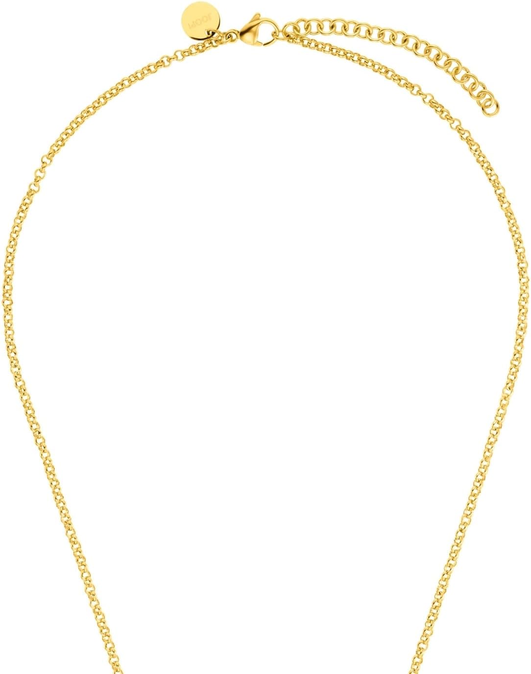JOOP! Halskette aus Edelstahl für Damen, Halsschmuck, teilw. mit IP-Vergoldung, Kommt in Schmuck Geschenk Box BARREN
