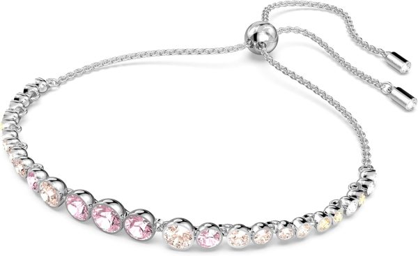 Swarovski Imber Emily Kollektion Tennis Armband (Amazon Exclusive) Rhodiniert Rosa