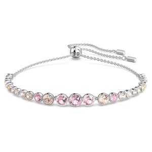 Swarovski Imber Emily Kollektion Tennis Armband (Amazon Exclusive) Rhodiniert Rosa