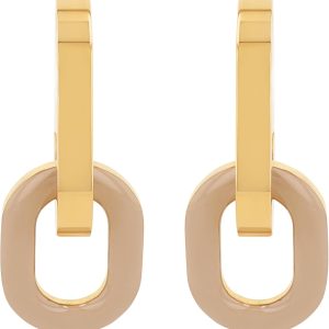 JOOP! Creolen aus Edelstahl für Damen, Ohrschmuck, Gold, Silber, Kommt in Schmuck Geschenk Box, Geschenkidee Baumeln