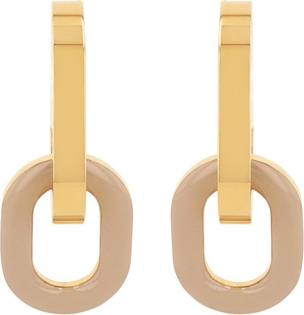 JOOP! Creolen aus Edelstahl für Damen, Ohrschmuck, Gold, Silber, Kommt in Schmuck Geschenk Box, Geschenkidee Baumeln
