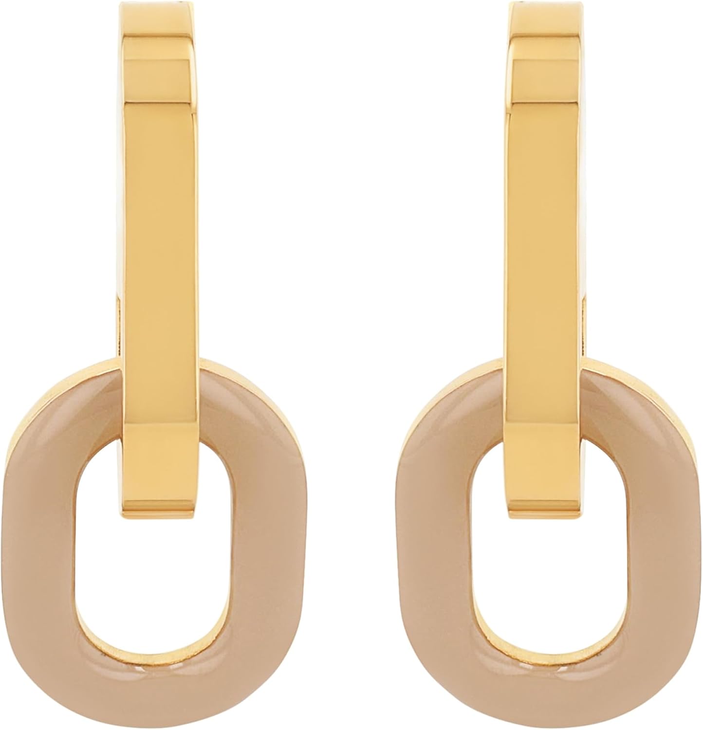 JOOP! Creolen aus Edelstahl für Damen, Ohrschmuck, Gold, Silber, Kommt in Schmuck Geschenk Box, Geschenkidee Baumeln