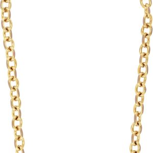 JOOP! Halskette aus Edelstahl für Damen, Halsschmuck, teilw. mit IP-Vergoldung, Kommt in Schmuck Geschenk Box COLLIER