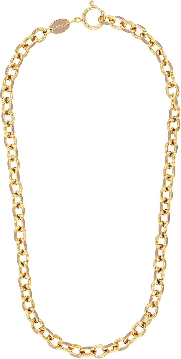 JOOP! Halskette aus Edelstahl für Damen, Halsschmuck, teilw. mit IP-Vergoldung, Kommt in Schmuck Geschenk Box COLLIER