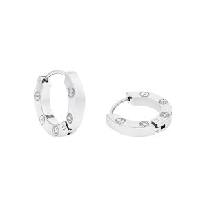 JOOP! Creolen aus Edelstahl für Damen, Ohrschmuck, Gold, Silber, Kommt in Schmuck Geschenk Box, Geschenkidee