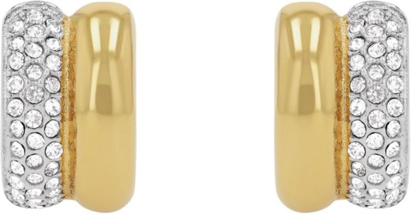 JOOP! Creolen aus Edelstahl für Damen, Ohrschmuck, Gold, Silber, Kommt in Schmuck Geschenk Box, Geschenkidee ZWEIFARBIG
