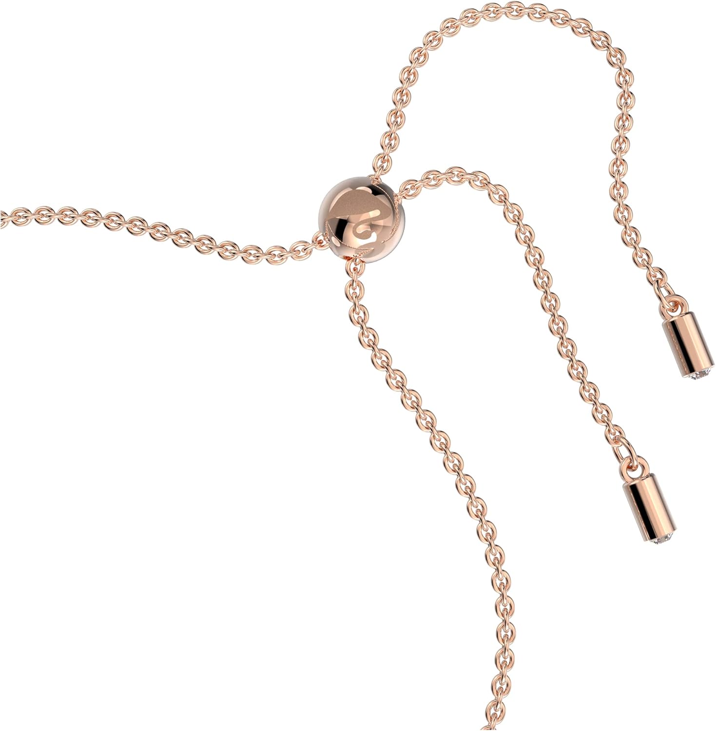 Swarovski Imber Emily Kollektion Tennis Armband (Amazon Exclusive) Roségoldfarben plattiert Weiß