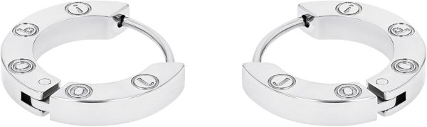 JOOP! Creolen aus Edelstahl für Damen, Ohrschmuck, Gold, Silber, Kommt in Schmuck Geschenk Box, Geschenkidee