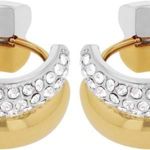JOOP! Creolen aus Edelstahl für Damen, Ohrschmuck, Gold, Silber, Kommt in Schmuck Geschenk Box, Geschenkidee ZWEIFARBIG
