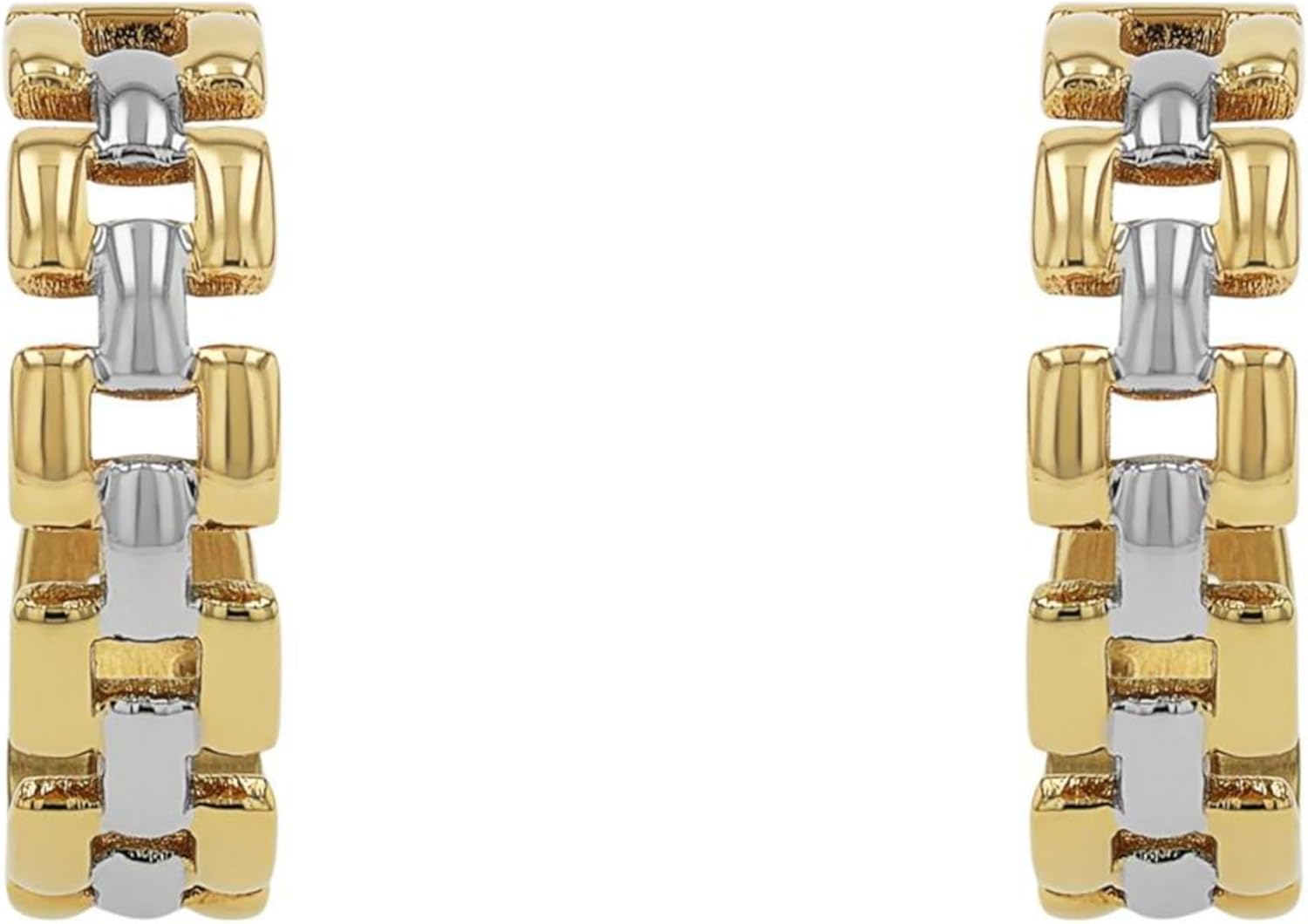 JOOP! Creolen aus Edelstahl für Damen, Ohrschmuck, Gold, Silber, Kommt in Schmuck Geschenk Box, Geschenkidee CHUNKY GOLD