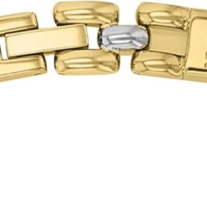 JOOP! Halskette aus Edelstahl für Damen, Halsschmuck, teilw. mit IP-Vergoldung, Kommt in Schmuck Geschenk Box BICOLOR