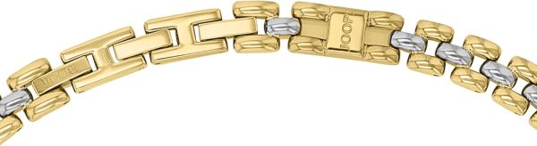 JOOP! Halskette aus Edelstahl für Damen, Halsschmuck, teilw. mit IP-Vergoldung, Kommt in Schmuck Geschenk Box BICOLOR