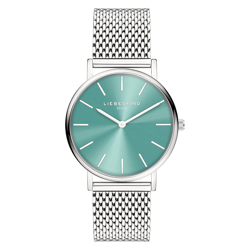 Liebeskind Berlin Damen Armbanduhr Silber/ Hellblau