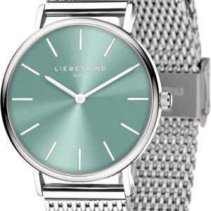 Liebeskind Berlin Damen Armbanduhr Silber/ Hellblau