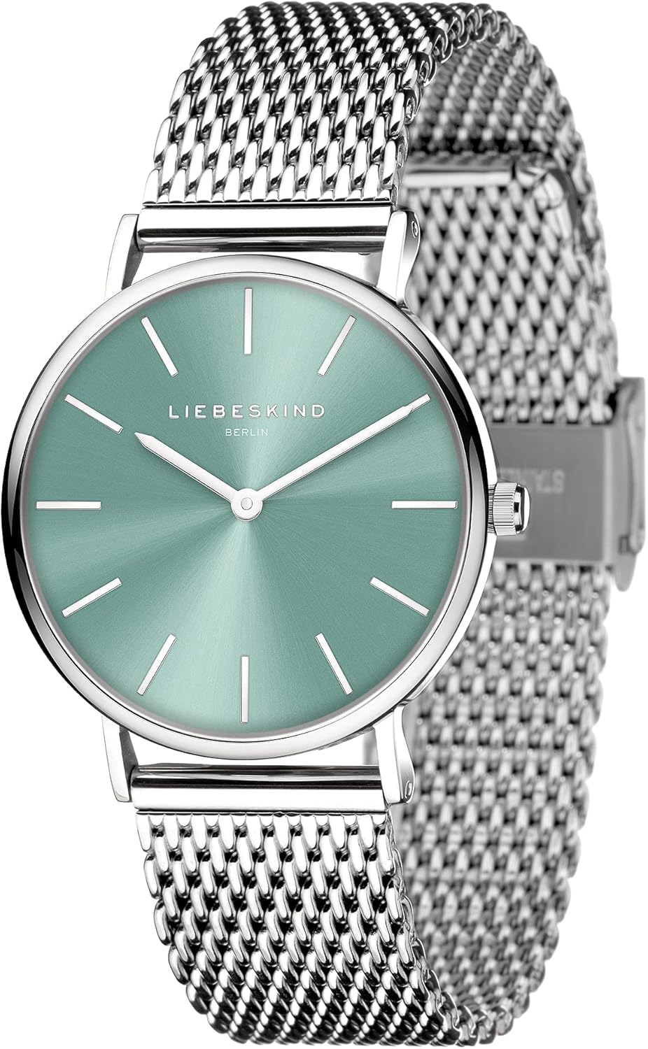 Liebeskind Berlin Damen Armbanduhr Silber/ Hellblau