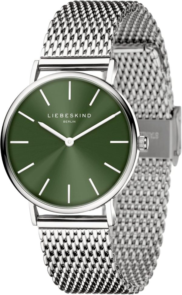 Liebeskind Berlin Damen Armbanduhr Silber-grün