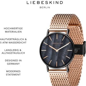 Liebeskind Berlin Damen Armbanduhr Rosegold
