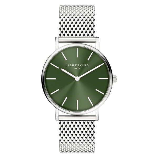 Liebeskind Berlin Damen Armbanduhr Silber-grün