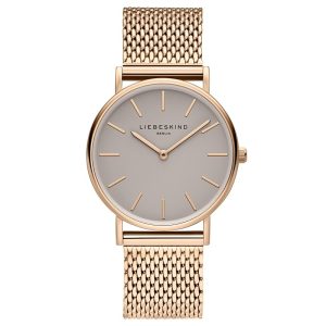 Liebeskind Berlin Damen Armbanduhr Roségold/ Greige