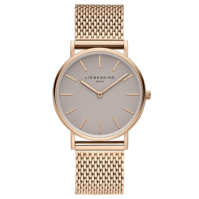 Liebeskind Berlin Damen Armbanduhr Roségold/ Greige