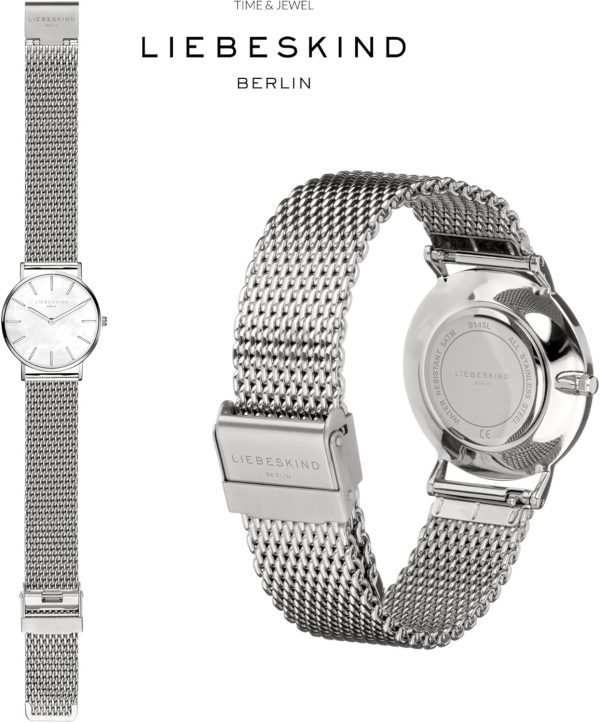 Liebeskind Berlin Damen Armbanduhr Silber