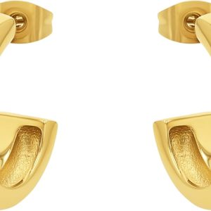 JOOP! Creolen aus Edelstahl für Damen, Ohrschmuck, Gold, Silber, Kommt in Schmuck Geschenk Box, Geschenkidee