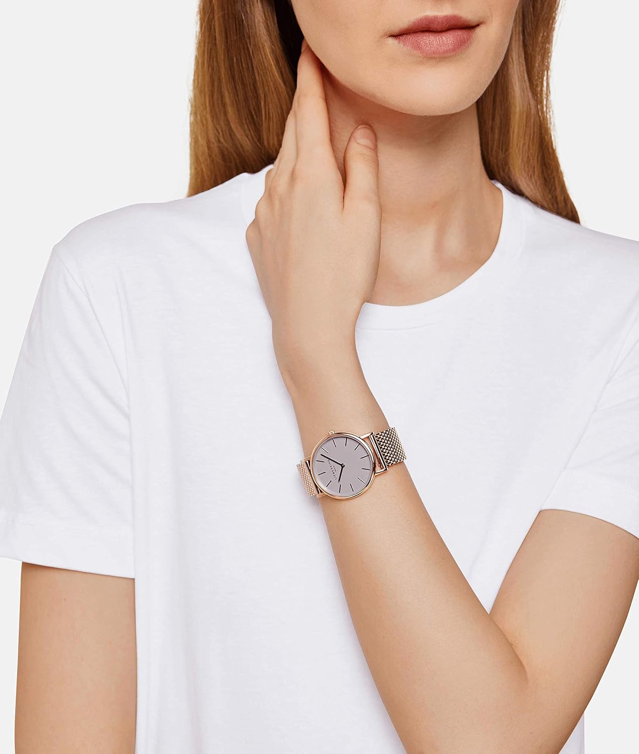 Liebeskind Berlin Damen Armbanduhr Roségold/ Greige