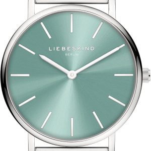 Liebeskind Berlin Damen Armbanduhr Silber/ Hellblau