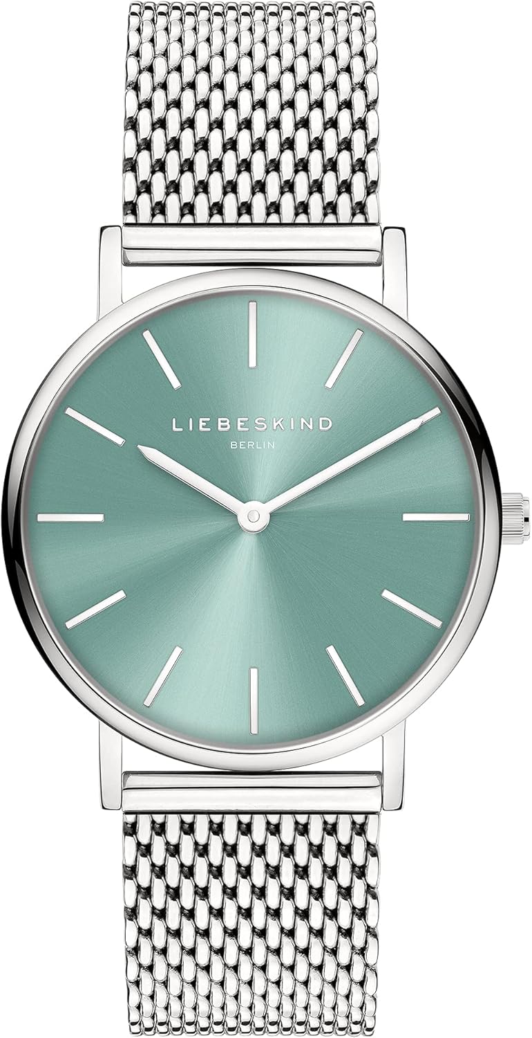 Liebeskind Berlin Damen Armbanduhr Silber/ Hellblau