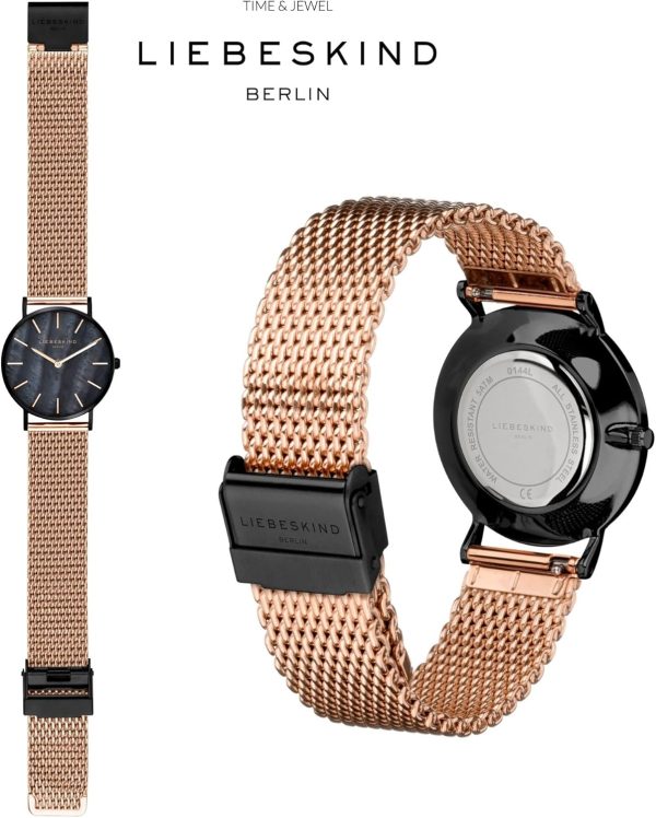 Liebeskind Berlin Damen Armbanduhr Rosegold