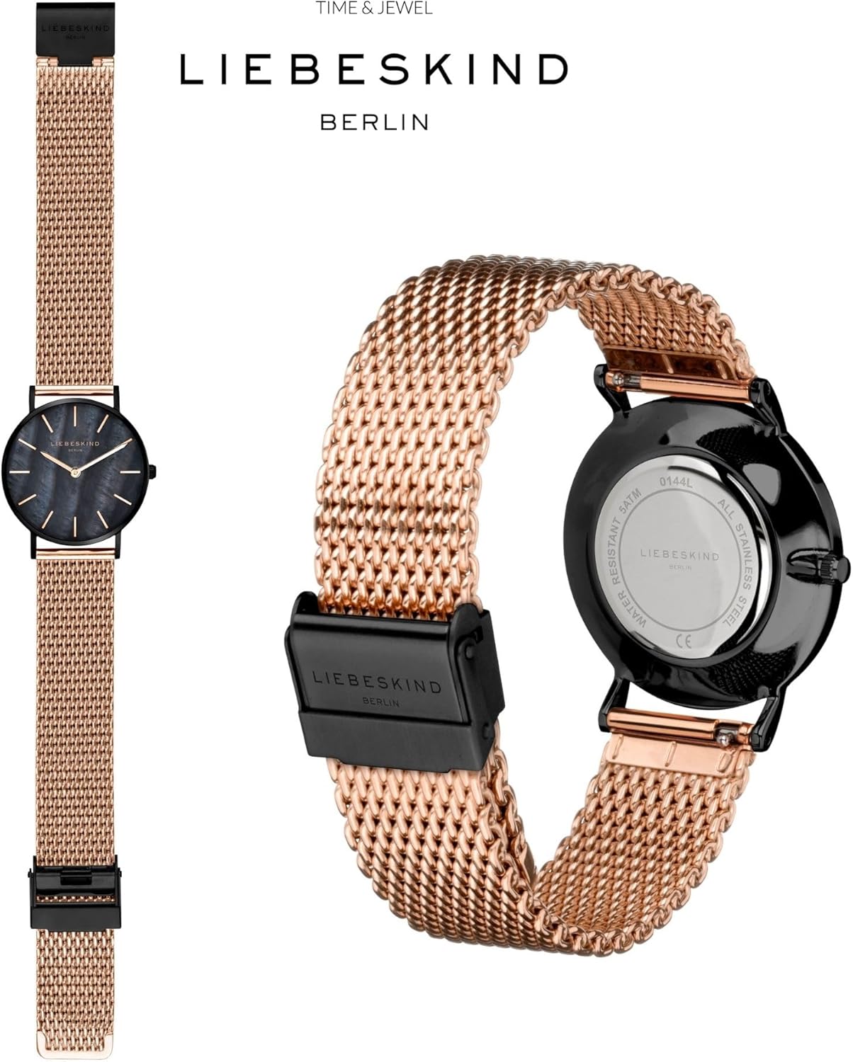 Liebeskind Berlin Damen Armbanduhr Rosegold