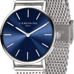 Liebeskind Berlin Damen Armbanduhr Silber-blau